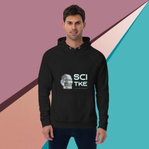 Unisex eco raglan hoodie